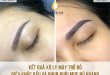 Before And After Treating Old Eyebrows - Sculpture Combined with Beautiful Eyebrow Spray 6