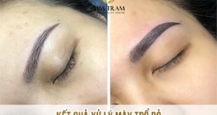 Before And After Treating Old Eyebrows - Sculpture Combined with Beautiful Eyebrow Spray 41