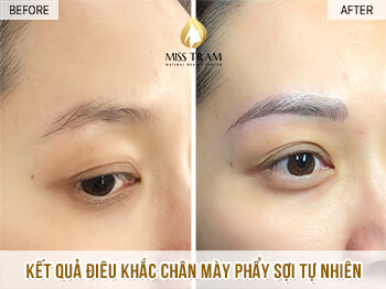 Before And After Sculpting Natural Eyebrows According to the Golden Ratio 6