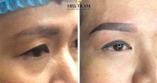 Before And After Treating Old Eyebrows - Spray Ombre New Eyebrows 20