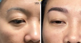 Before And After Treating Old Eyebrows - Queen Eyebrow Sculpture For Women 17