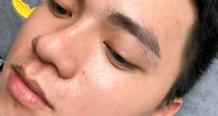 Before And After Sculpting Male Eyebrows with Natural Fiber 41