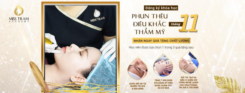 Tuyển Học Viên Khoá Học Phun Thêu Điêu Khắc Thẩm Mỹ Tháng 11/2019 3