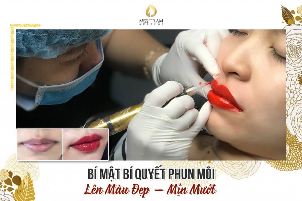 Bí Quyết Phun Môi Lên Màu Đẹp - Mịn Mướt 3