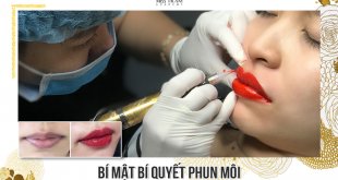 The Secret of Spraying Lips on Beautiful Color - Smooth 7