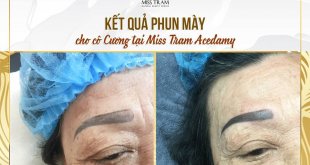 Ảnh Kết Quả Phun Mày Cho Khách Do Học Viên Thực Hiện 3