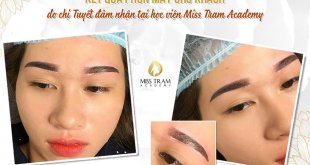 Kết Quả Phun Mày Tản Bột Siêu Mịn Được Thực Hiện Bởi Học Viên 5