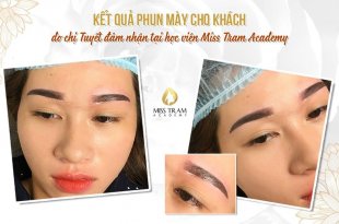 Super Smooth Powder Eyebrow Spray Results Made By Students 66
