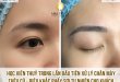 Ms. Thuy on the model Processing old embroidered eyebrows into eyebrows Sculpting with natural fibers - Excellent first model