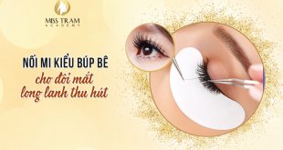 Doll Eyelash Extensions For Attractive Glitter Eyes