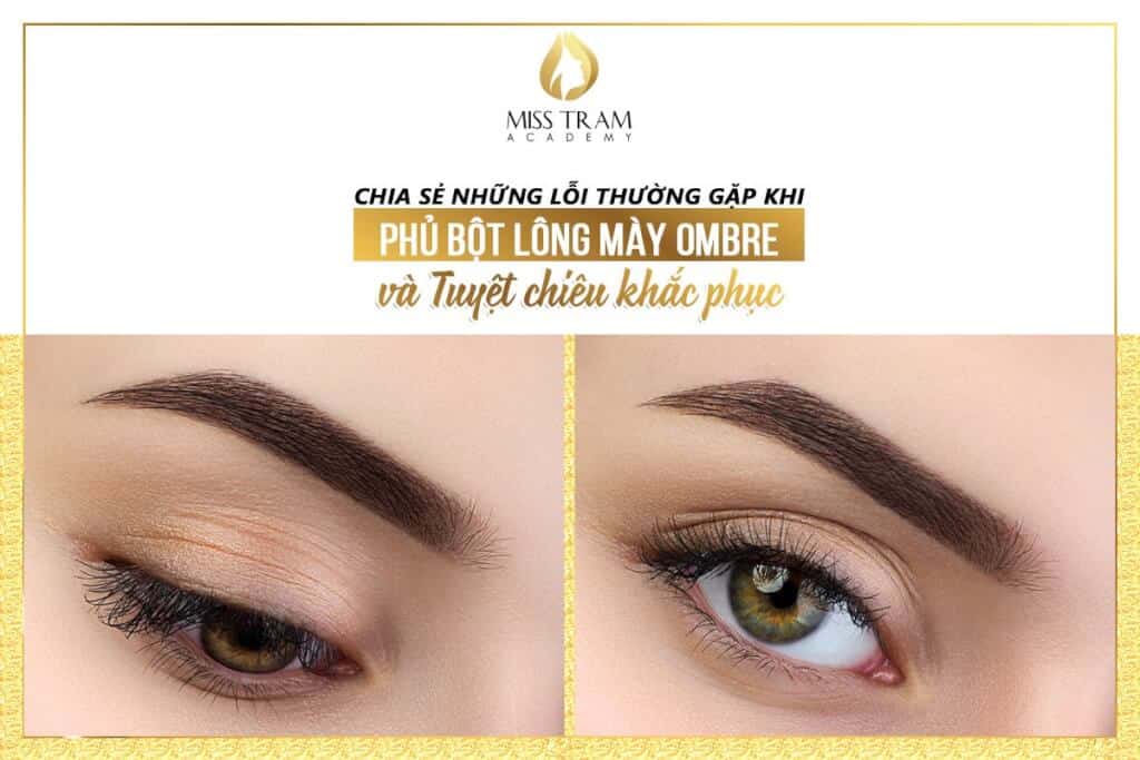 Lỗi Thường Gặp Khi Phủ Bột Lông Mày Ombre & Tuyệt Chiêu Khắc Phục 3