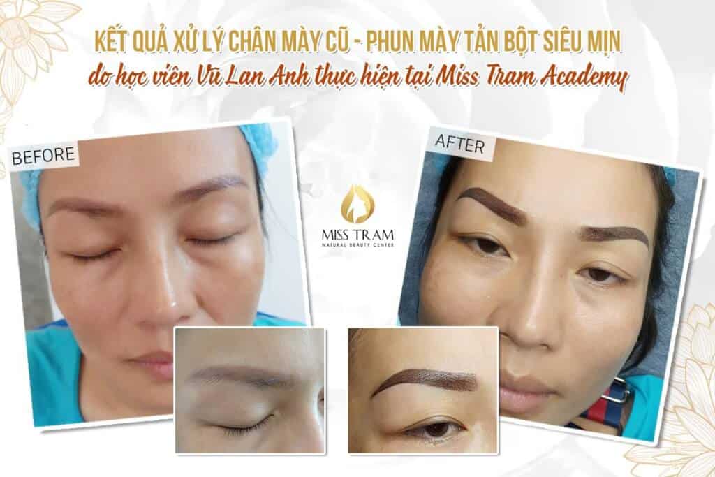 Image result for student Vu Lan Anh's eyebrow spray