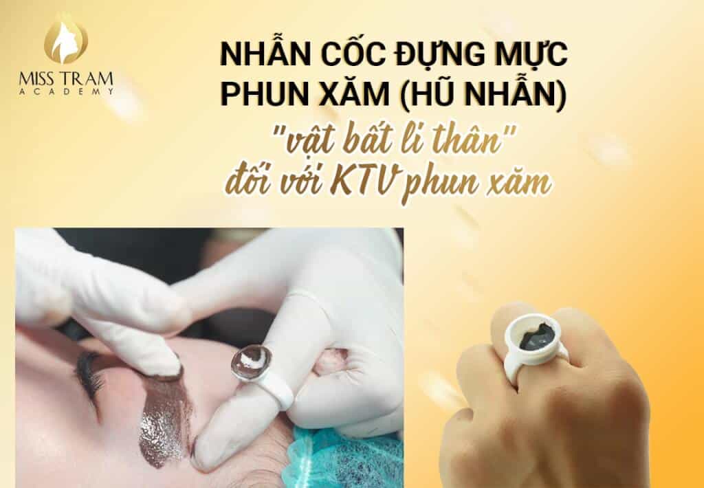 Tìm Hiểu Về Nhẫn Cốc Đựng Mực Phun Xăm Của Kỷ Thuật Viên 3