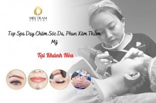 Top Spa Teaching in Khanh Hoa: Prestigious Skin Care, Cosmetic Tattooing, Get Back to Work