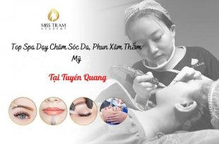 Top Spa Teaching in Tuyen Quang: Prestigious, cheap, and high-quality Beauty Care profession today