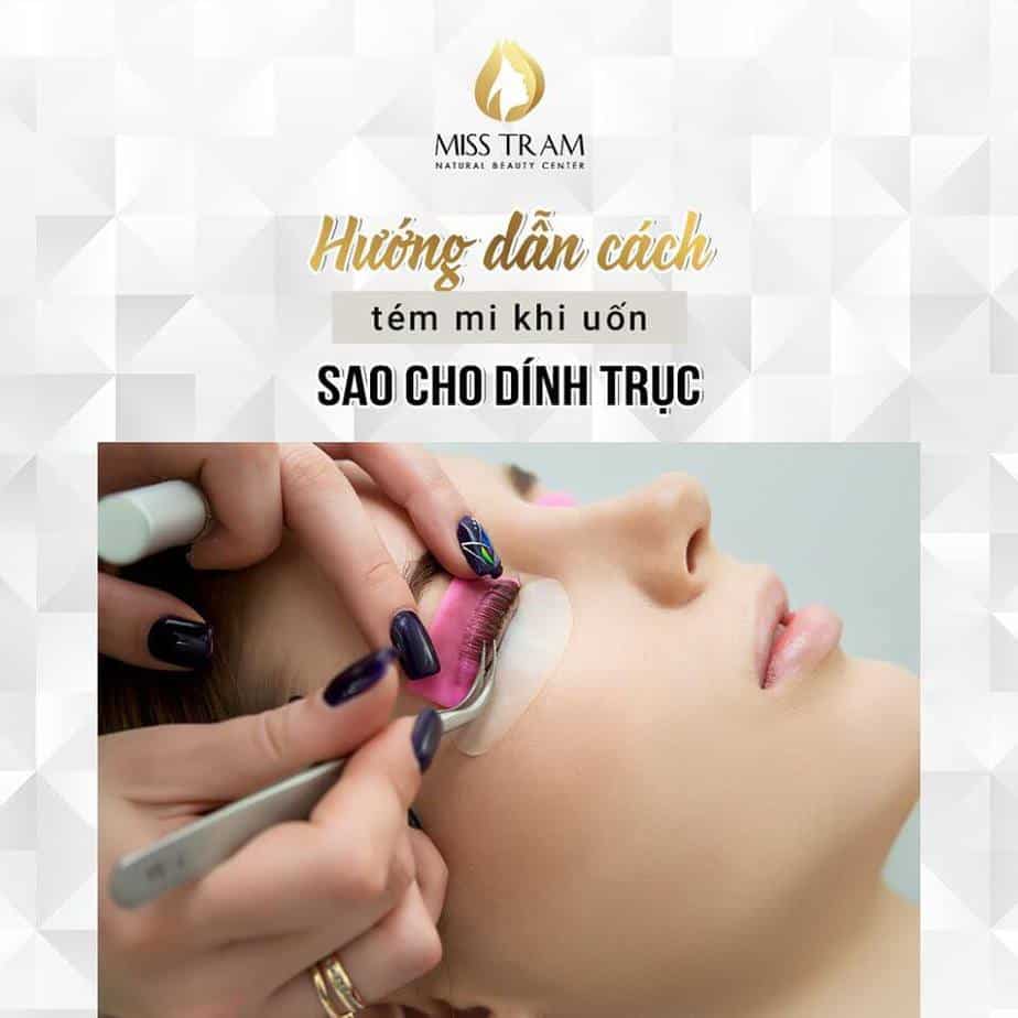 Bí Quyết Tém Mi Khi Uốn Sao Cho Dính Trục 3