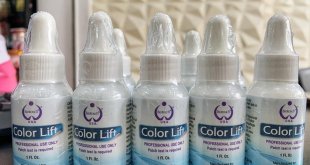 Instructions for Removing Eyebrow Tattoos with Color Lift Solution 1