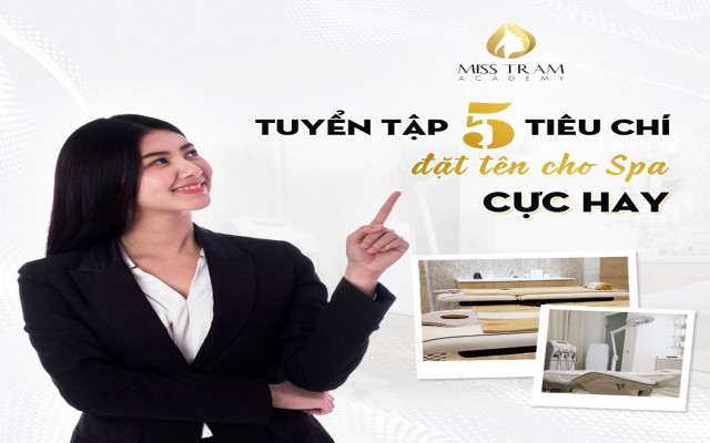 cách đặt tên cho spa