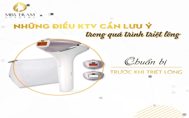 lưu y khi thực hiện triệt lông