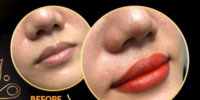 beautiful lip spray results