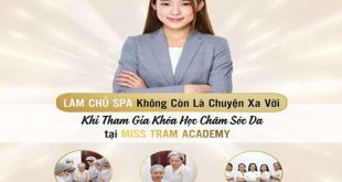 Learn skin care at miss tram