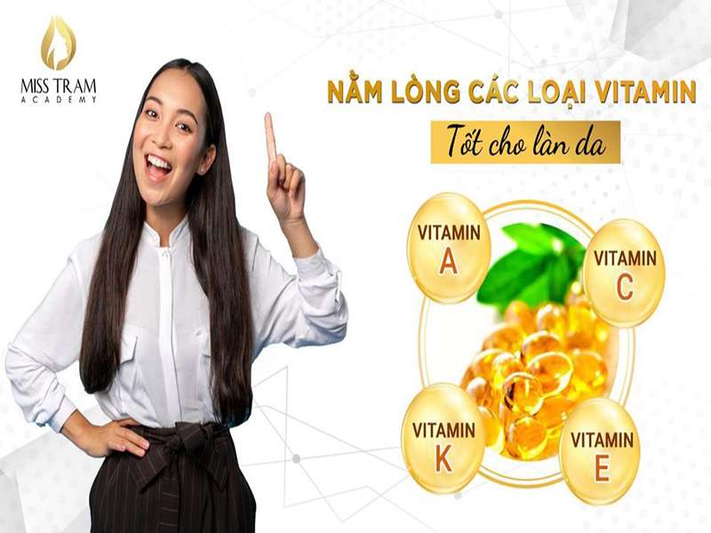 Nằm lòng 4 loại vitamin tốt cho da