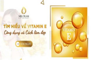Công dụng và cách làm đẹp từ vitamin e