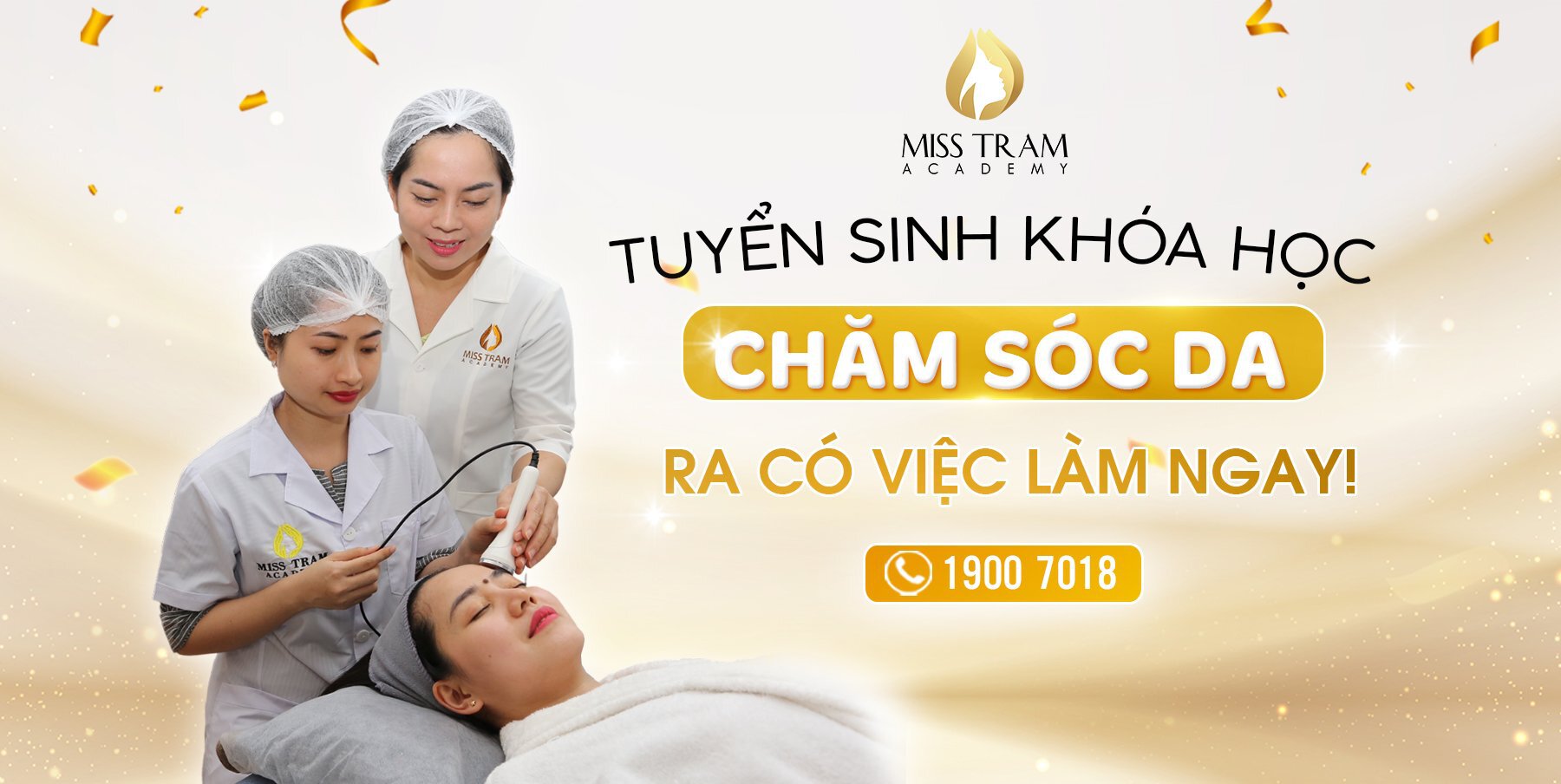 The course of skin care and treatment is trusted by many students