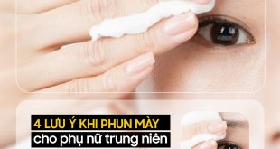 4 Lưu ý quan trọng khi phun mày cho khách hàng trung niên 7