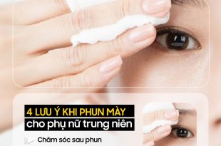 4 Lưu ý quan trọng khi phun mày cho khách hàng trung niên 4